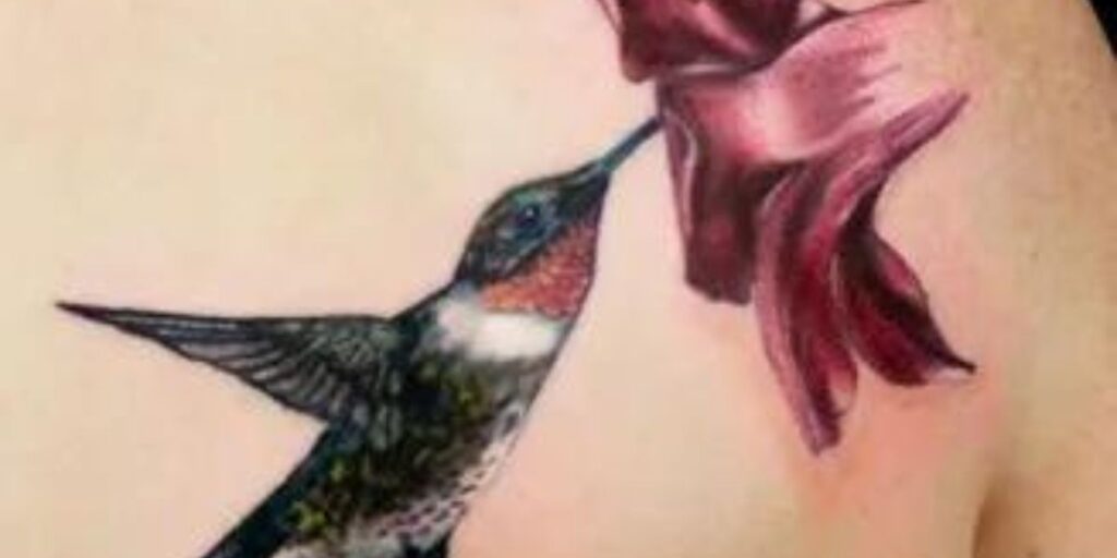 Hummingbird tattoo